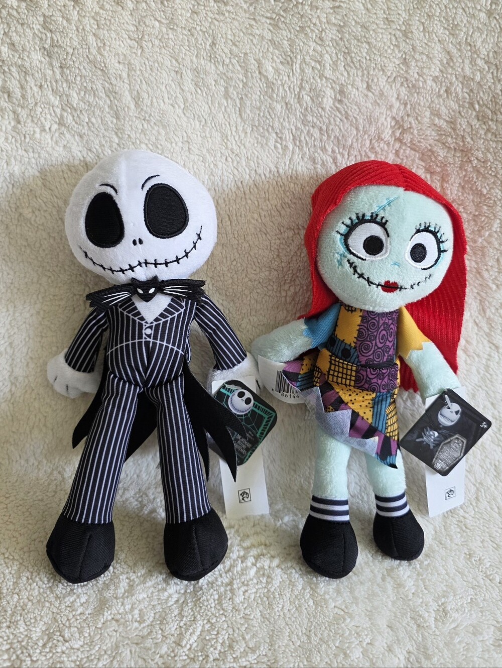 New Disney The Nightmare Before Christmas Plush Toys bundle Jack Sally Halloween